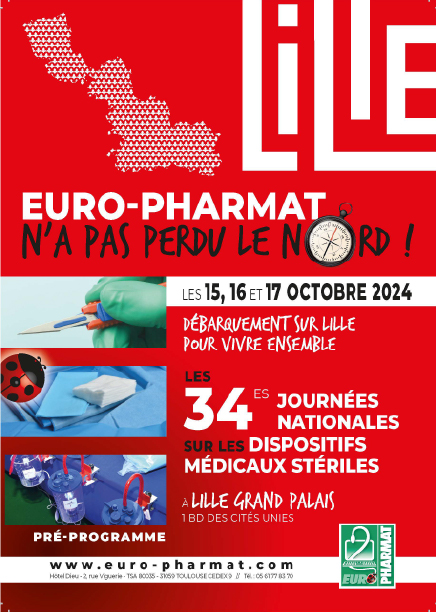 Visuel Affiche EURO-PHARMAT Lille 2024