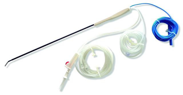 Électrode monopolaire COOLINGBIS® de coagulation radiofréquence à refroidissement interne